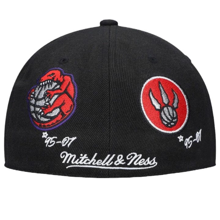 Mitchell & Ness Nba Toronto Raptors Timeline Fitted Hwc Snapback (Black)