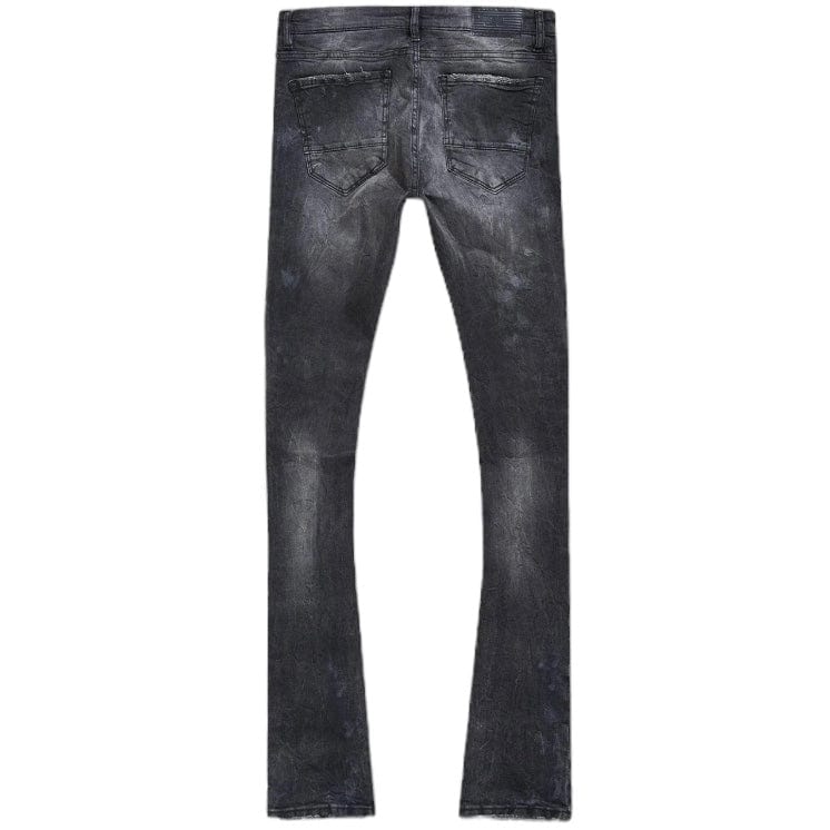 Jordan Craig Martin Stacked Crouching Tiger Denim (Industrial Black) JTF91628