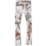 Kids Jordan Craig Stacked Camo Cargo Denim (Snow Camo) JTF223CK