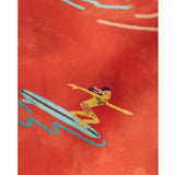 Scotch & Soda Mid Length Swim All Over Print Short (Red Surfer Aop) 175368