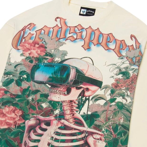 Godspeed Vision Flowers LS Thermal T-Shirt (Bone)