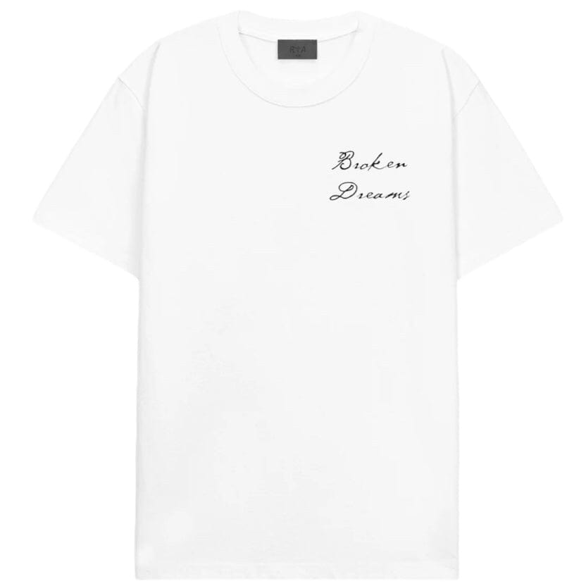 Rta Liam Broken Dreams Tee (White Collegiate) MU24K627-T1192WTCBD