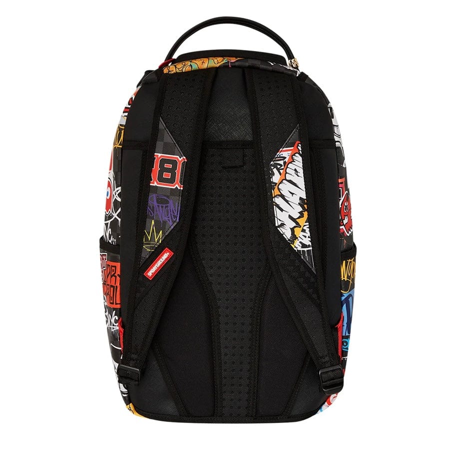 Sprayground Pacman Stickers DLXSV Backpack