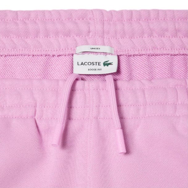 Lacoste Unisex Fleece Sweatpants (Pink) XH0075-51
