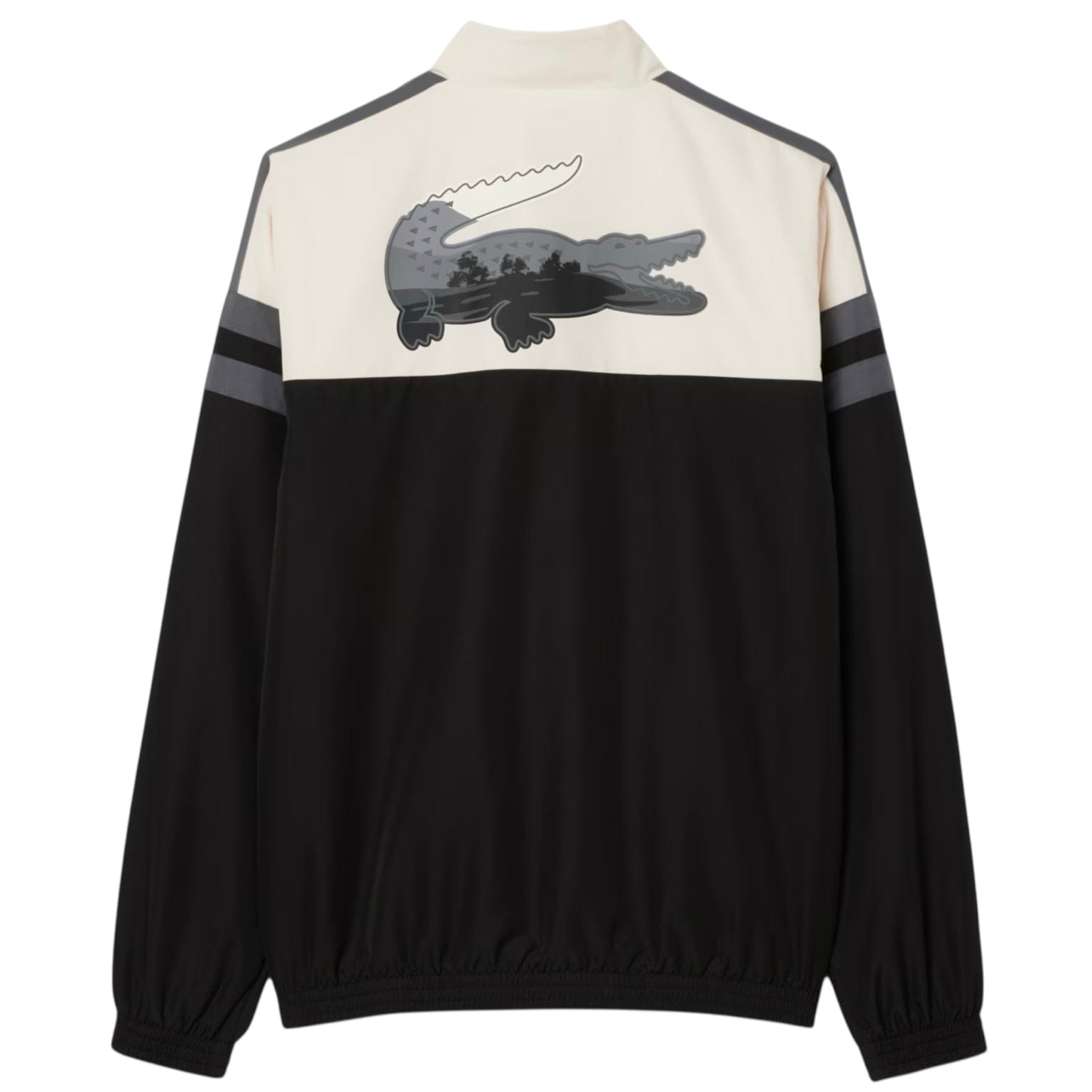 Lacoste Sport Landscape Crocodile Tracksuit (Black/White/Blue) WH6305-51