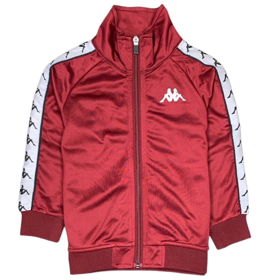 Kids Kappa Logo Tape Dartem Track Jacket (Red Dehlia) 3502050R