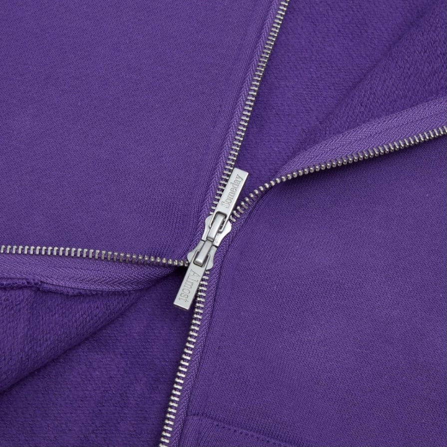 Almost Someday Heaven Sent Zipup Hoodie (Purple) AS-F2-5