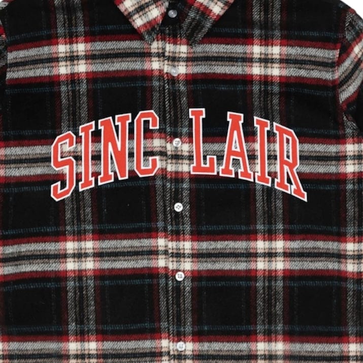 Sinclair Global Tackle Twill Flannel Shirt (Black) SMT245