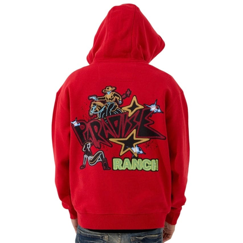 See You In Paradise Ranch Pullover Hoodie (Red) 8263H