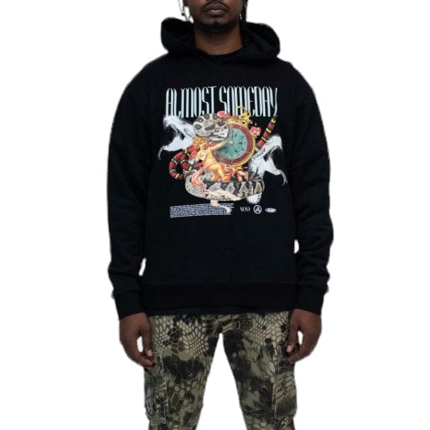 Almost Someday Remorse Hoodie (Black) C7-48