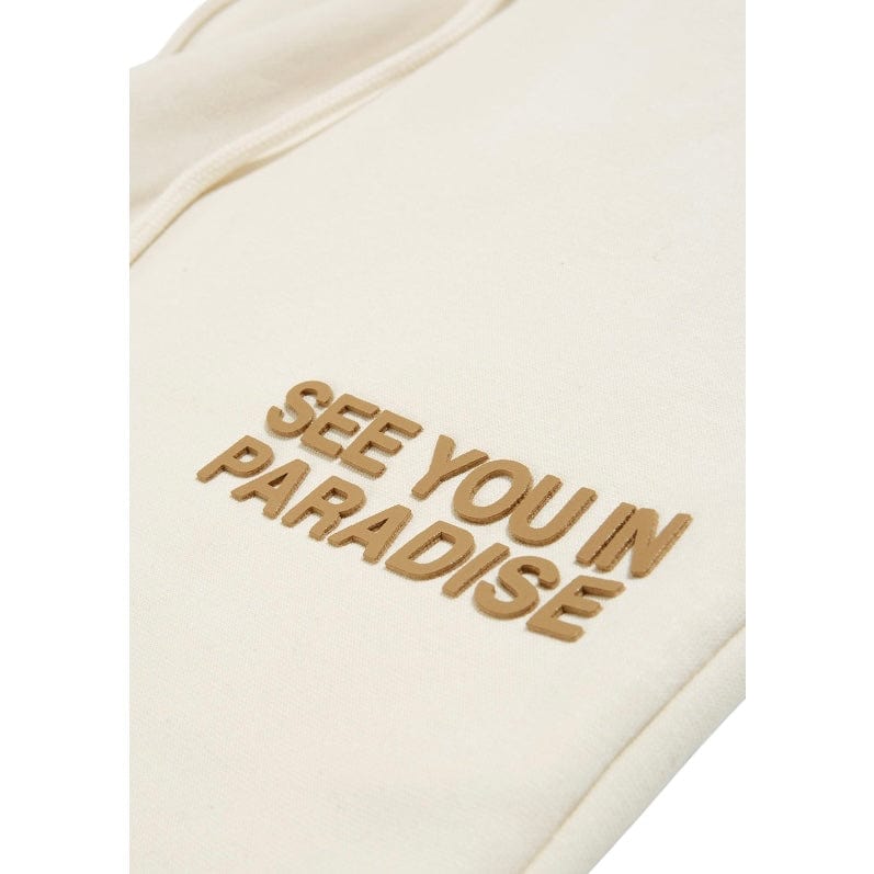 See You In Paradise Tonal Stacked Sweatpants (Bone) 8899L