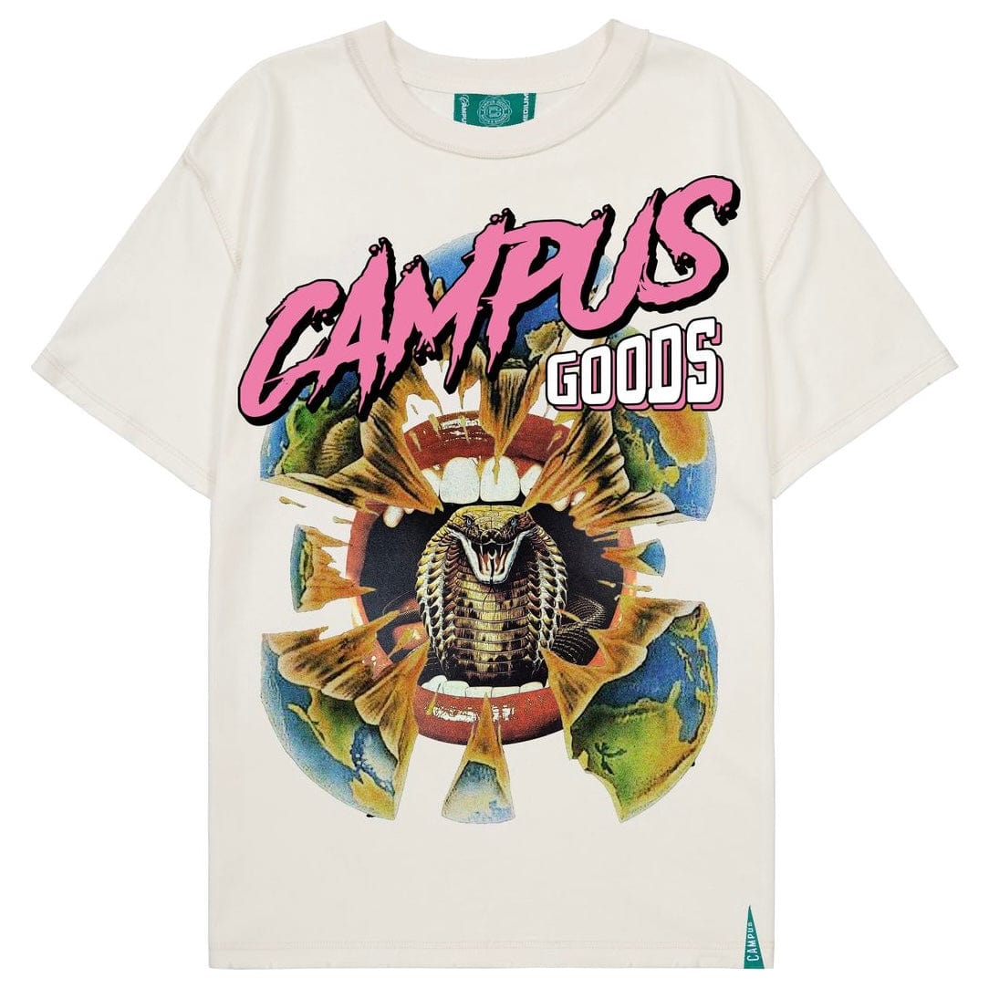 Campus Goods End Days Tee (Cream) CG-F25-026