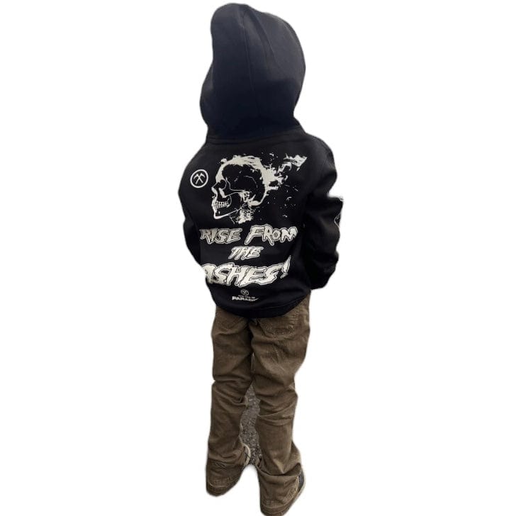 Kids Jordan Craig Reincarnation Pullover Hoodie (Black) 8629HK