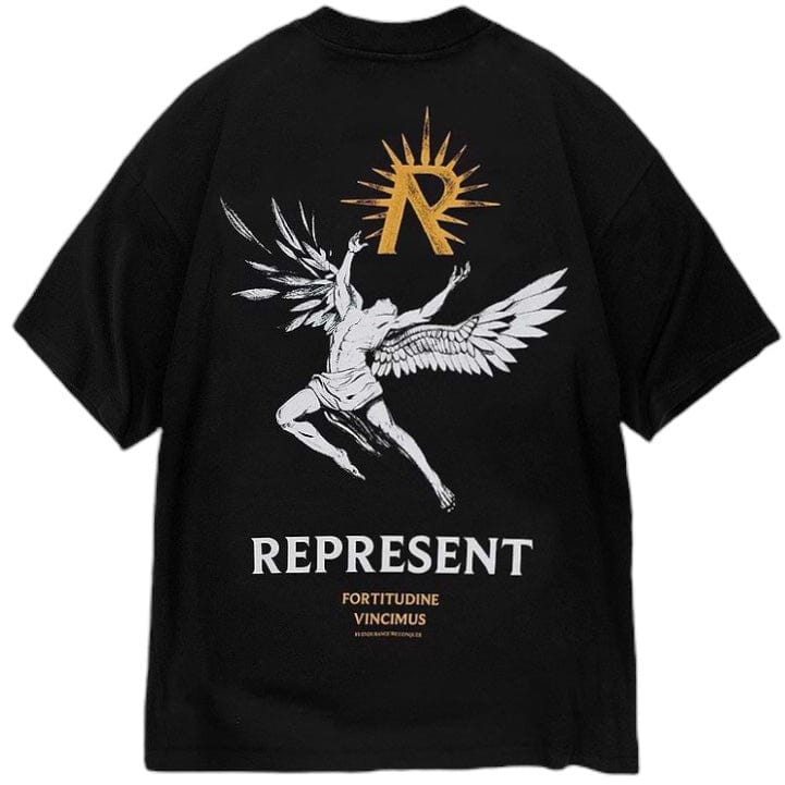 Represent Icarus T Shirt (Jet Black) MLM467-01