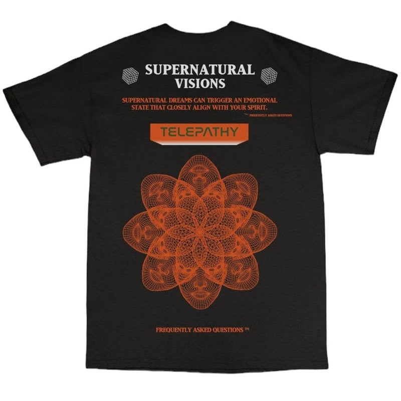 Frequently Asked Questions Supernatural T Shirt (Black) 23-378BP