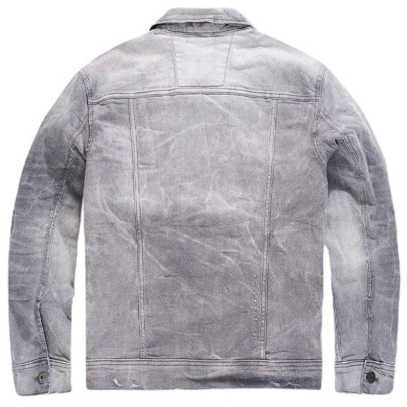 Jordan Craig Amsterdam Trucker Monochrome Jacket (Arctic Grey) JJ358R