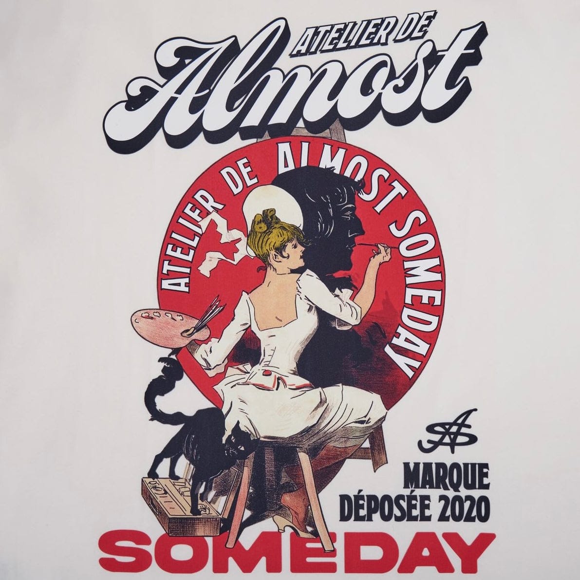Almost Someday Atelier Tee (Cream) AS-H25-022