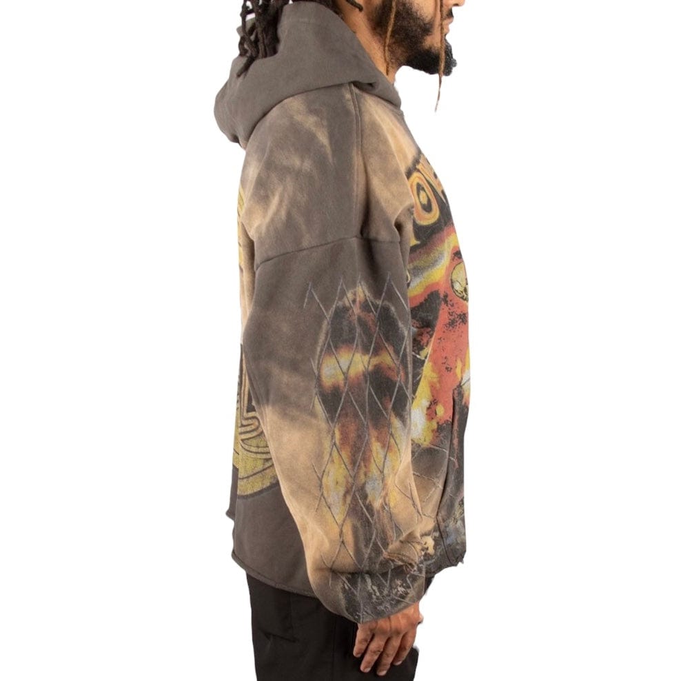 Howlers Club Rapture Zip Hoodie (Sun Fade Brown)