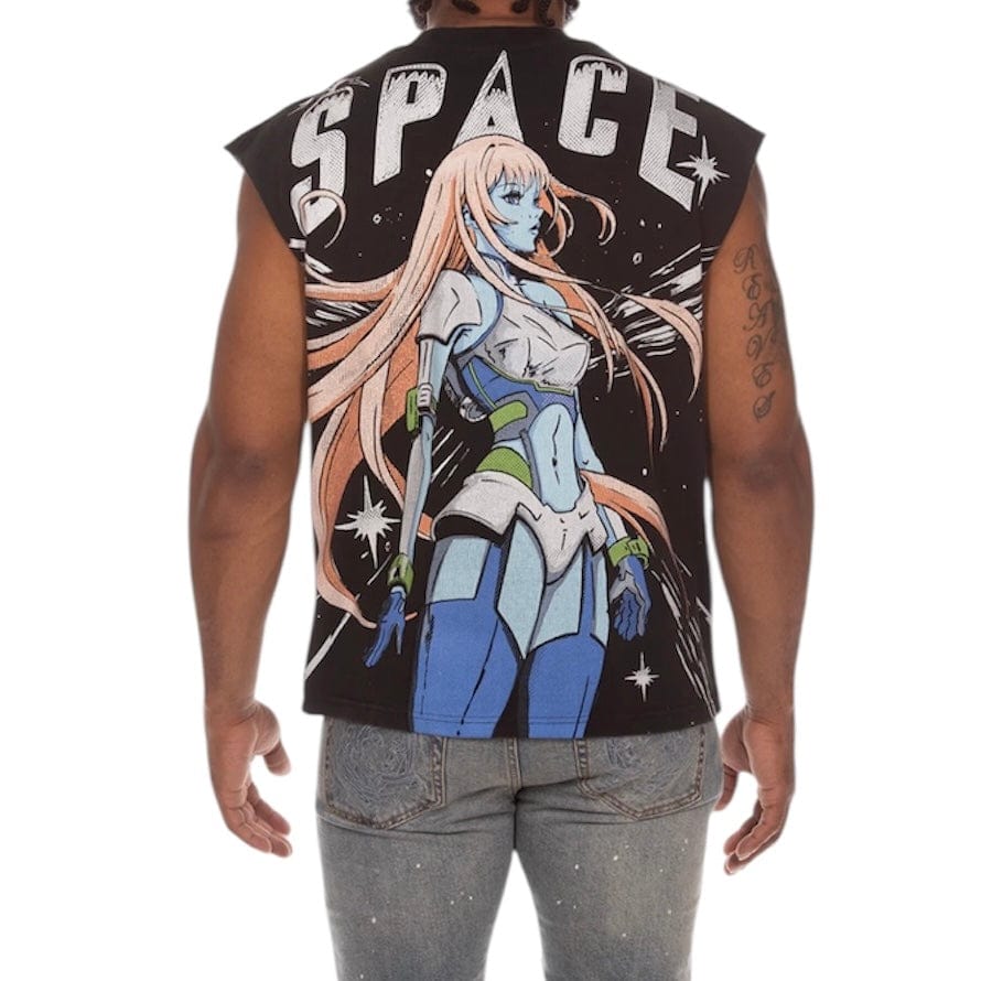 Billionaire Boys Club BB Space Sleeveless Knit (Black) 851-3312
