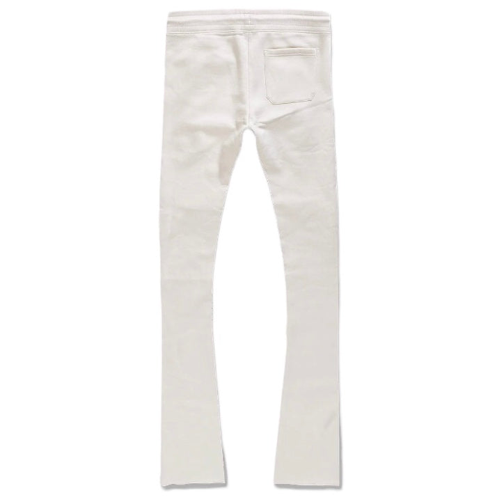 Boys Jordan Craig Uptown Stacked Sweatpants (Bone) 8860LB