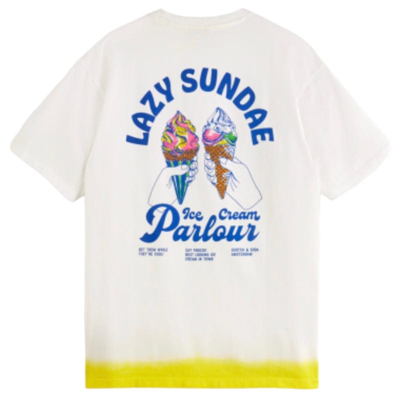 Scotch & Soda Lazy Sundae Tee (White Traditional) 175634