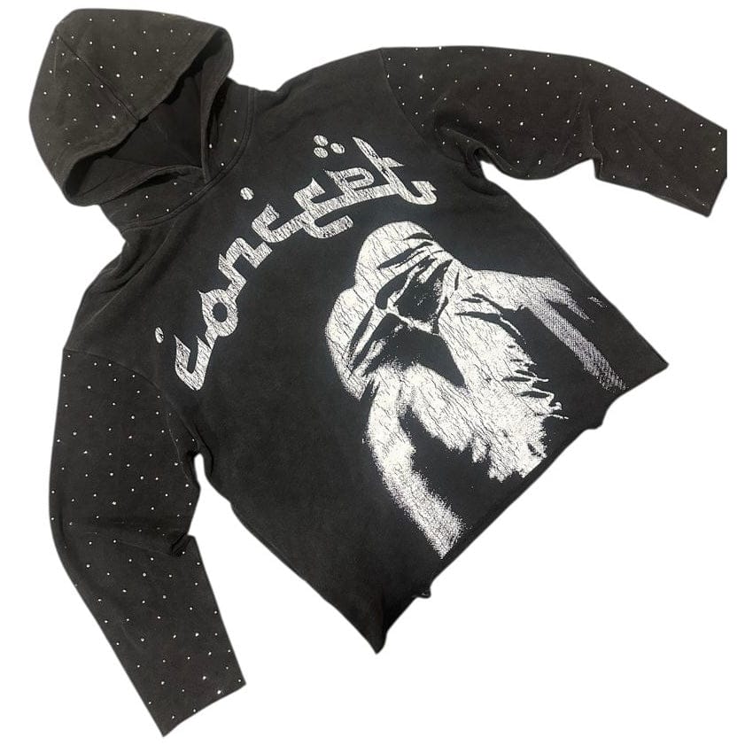 Concept La Oasis Hoodie (Black Washed) CHOODY-BLK10