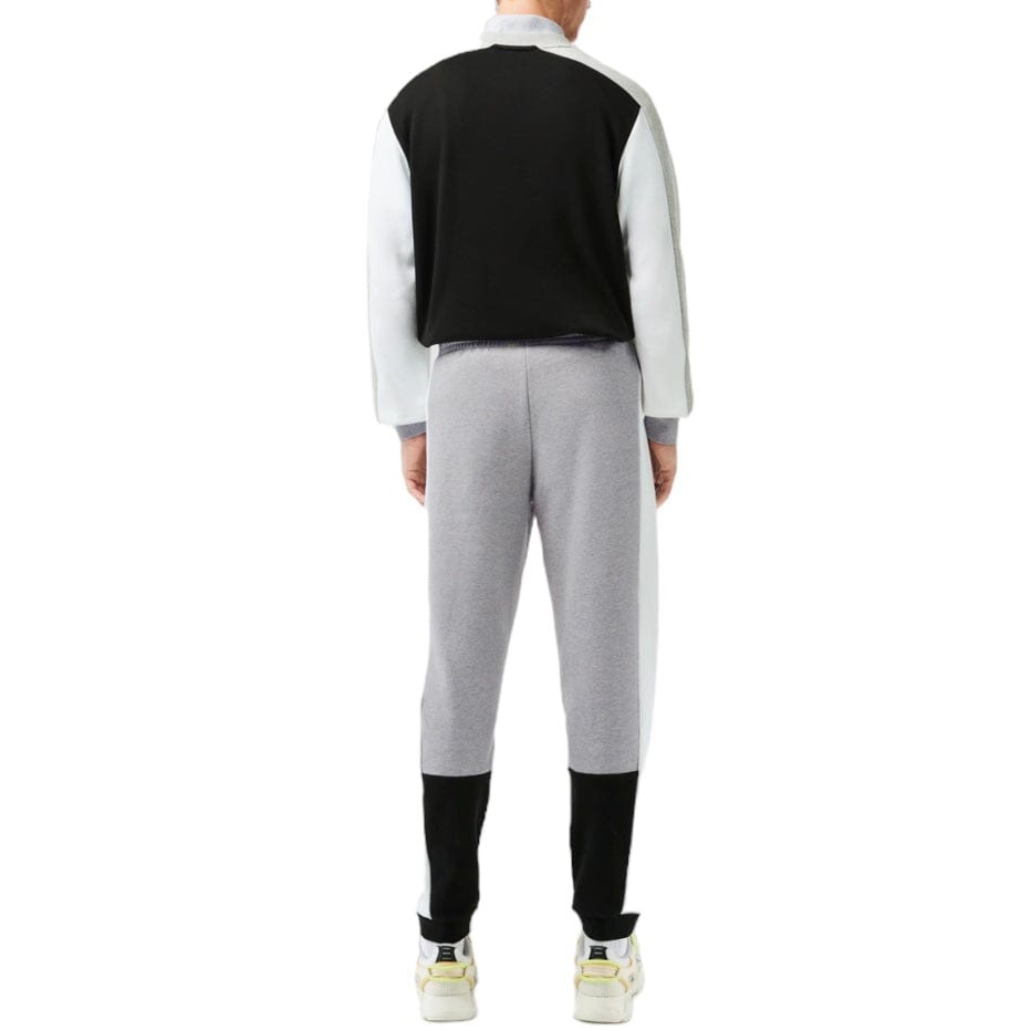 Lacoste Regular Fit Colorblock Joggers (Grey/Black/White) XH1300-51