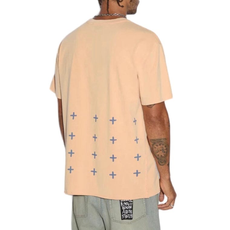 Ksubi Apex Biggie Flare SS Tee (Sun Faded Orange) MPF24TE004