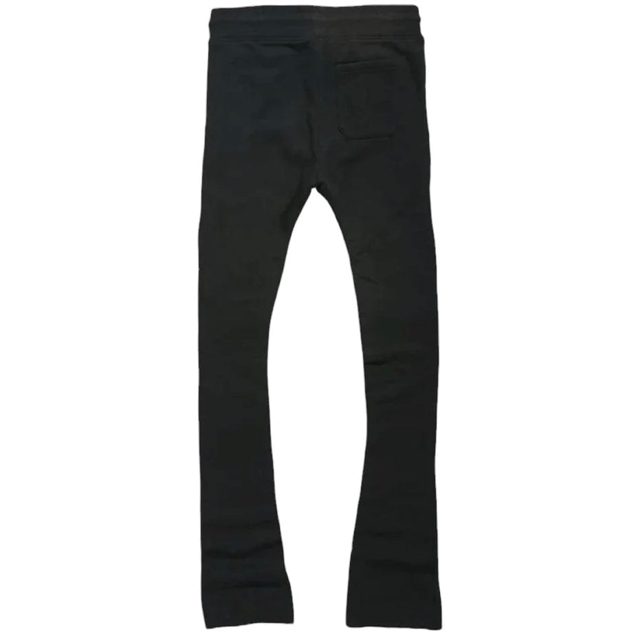 Boys Jordan Craig Uptown Stacked Sweatpants (Black) 8860LB