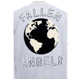 Jordan Craig Fallen Angels Varsity Jacket (Light Grey) 91647