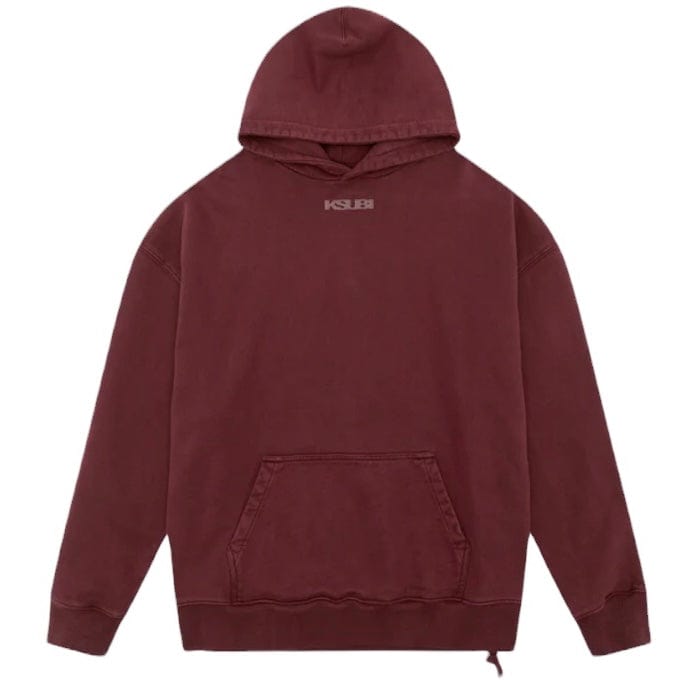 Ksubi Sott Ekcess Hoodie (Ox Burgundy) MPS25FL010