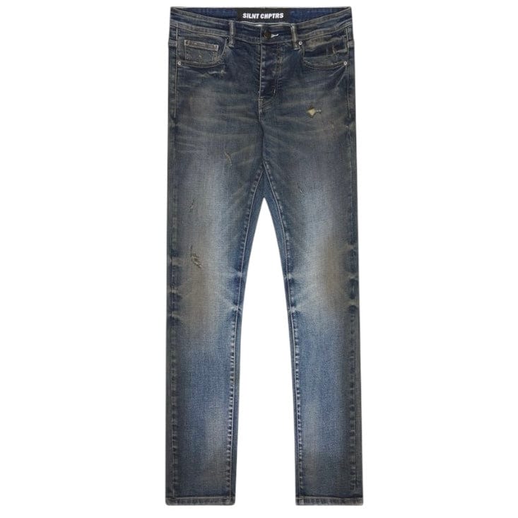 Silnt Chptrs Expansion 4 Way Stretch Skinny Denim (Blue Washed) SC-J5-001