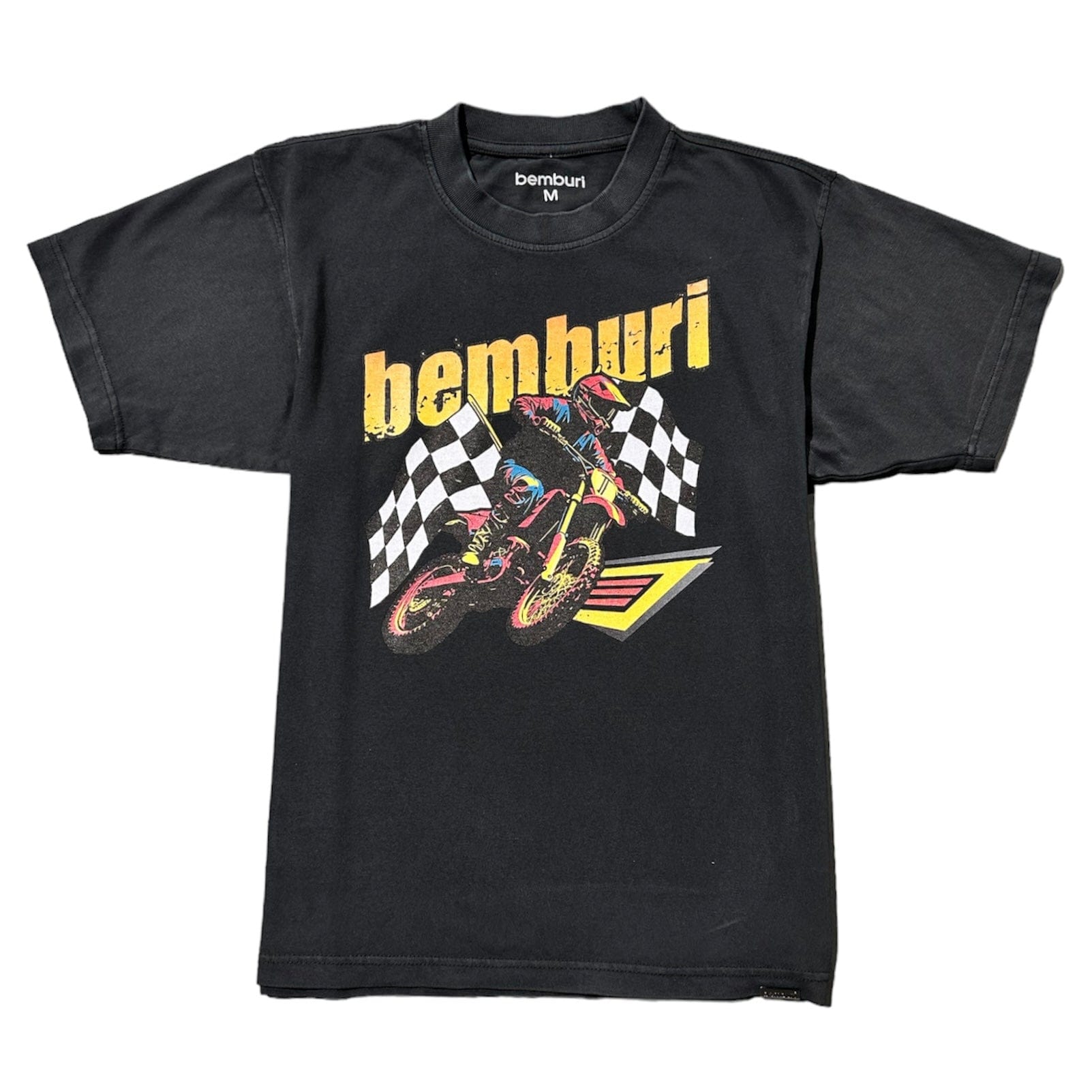 Bemburi Motorbike 321  T Shirt (Black)