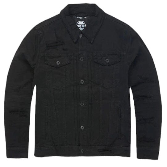 Jordan Craig Tribeca Twill Trucker Jacket (Black) JJ990R