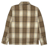Smoke Rise Plaid Flannel Overshirt (Driftwood) WH23598