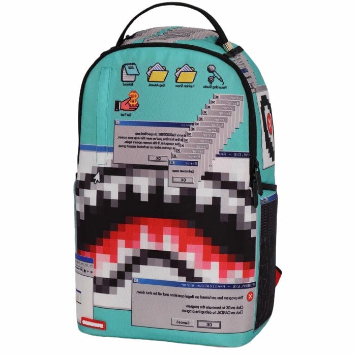 Sprayground Computer Virus Shark Backpack