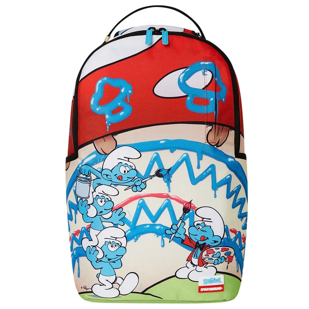 Sprayground Smurfs Art Party Backpack