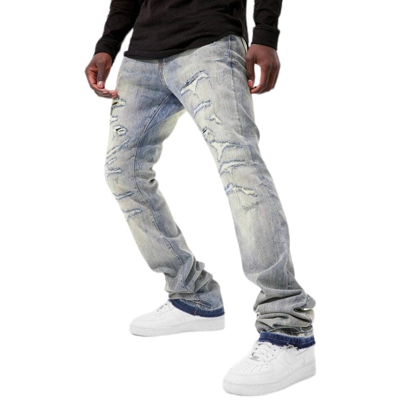 Jordan Craig Martin Stacked Crouching Tiger Denim (Desert Storm) JTF91628