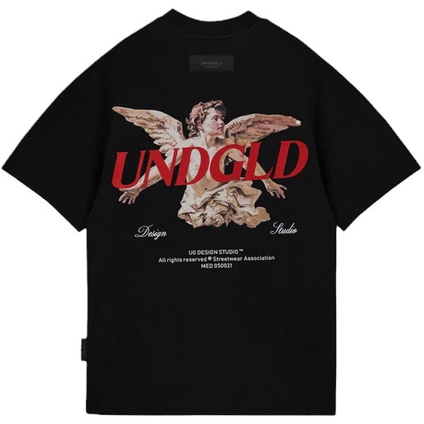 Undergold Rodeo Oil Angel T Shirt (Black)