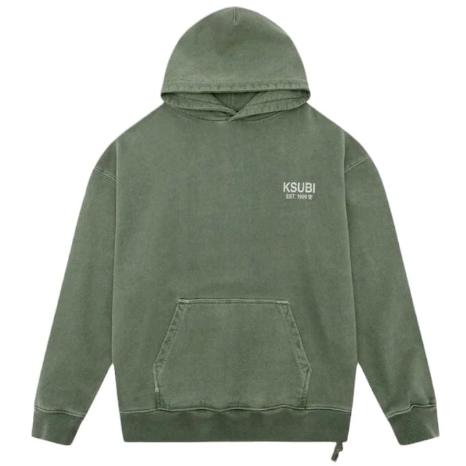 Ksubi State Ekcess Hoodie (Hash Green) MPS25FL001