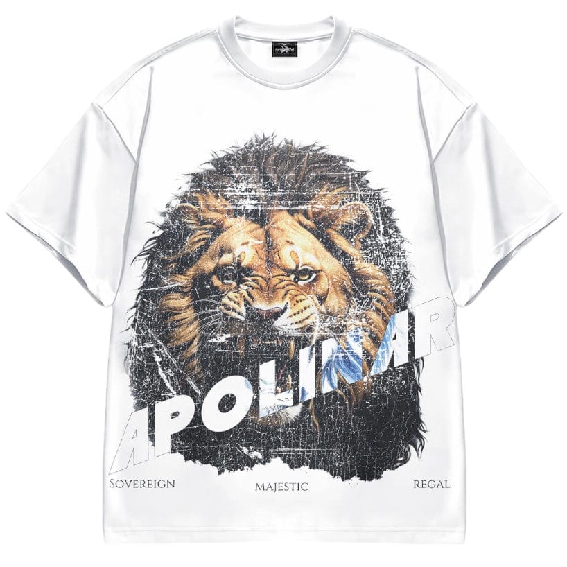 Apolinar Lion Head Tee (White) APR410