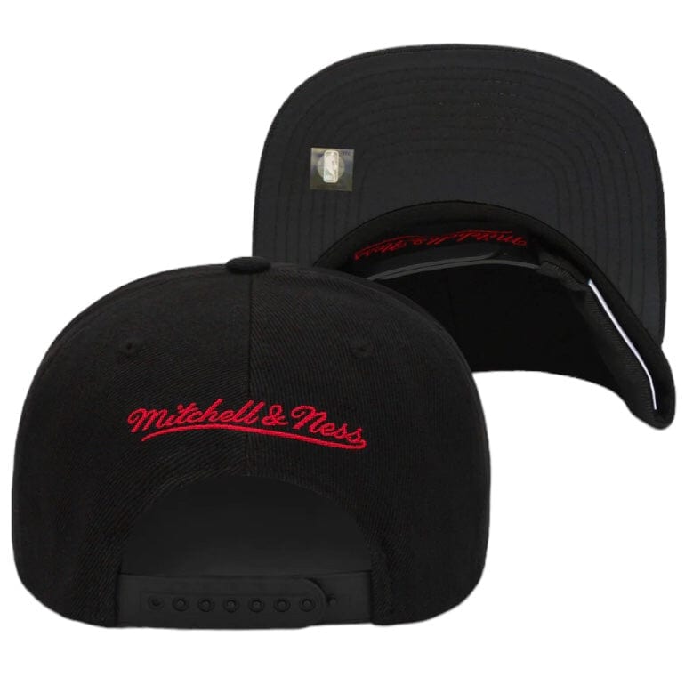 Mitchell & Ness Nba Chicago Bulls Script Snapback (Black)