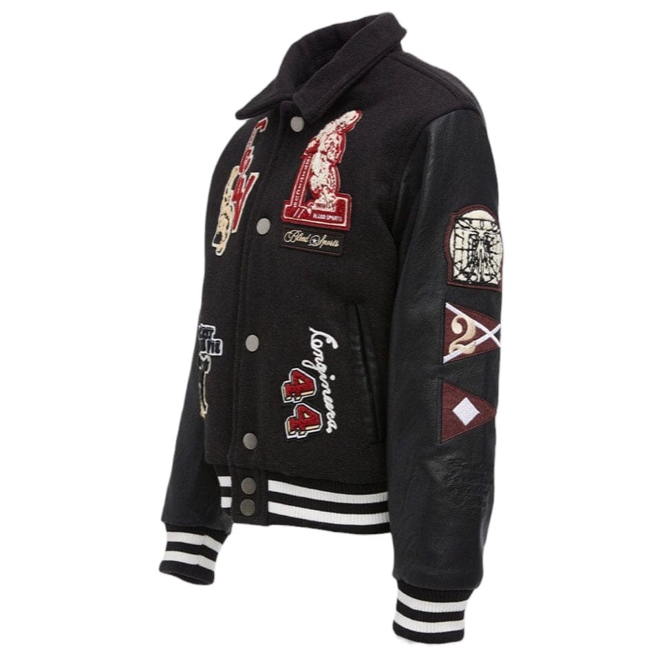 Kids Jordan Craig Carpe Diem Varsity Jacket (Black) 91648K