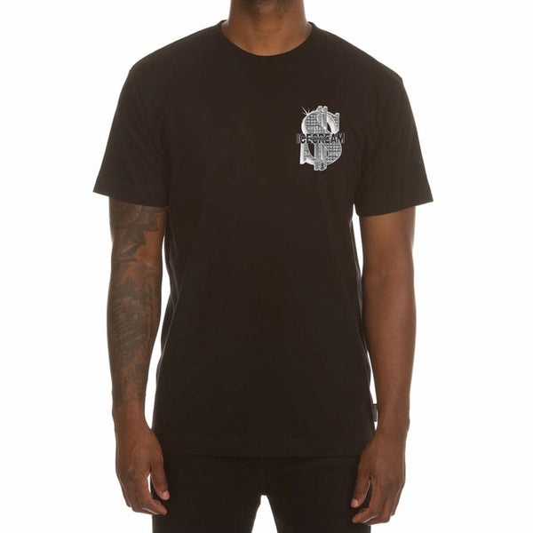 Ice Cream Stairs To Success SS Tee (Black) 441-4204