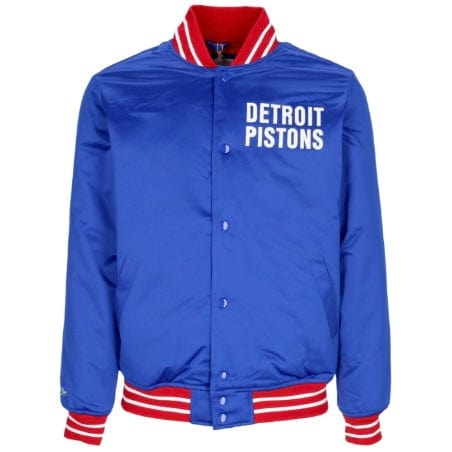 Mitchell & Ness Nba Detroit Pistons Heavyweight Jacket (Royal)