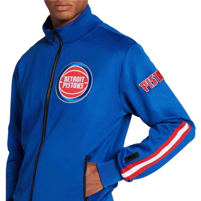 Pro Standard Detroit Pistons Tricot Track Jacket (Royal Blue) BDP653004-RYB