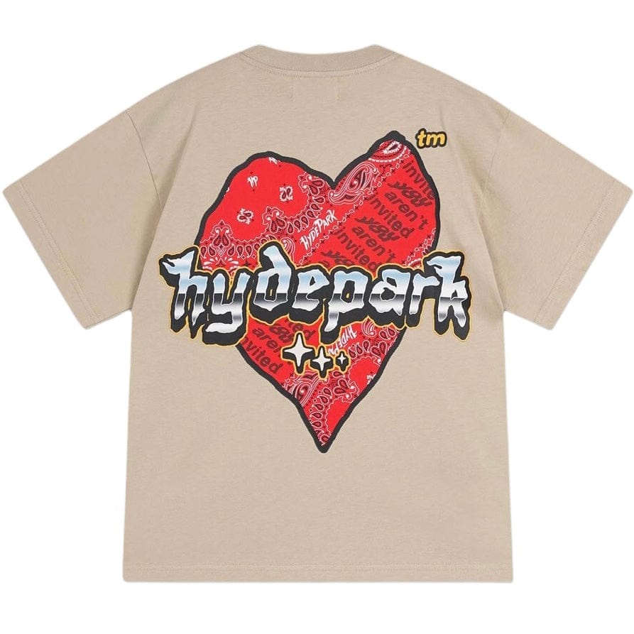 Hyde Park Slab Heart Tee (Cream)