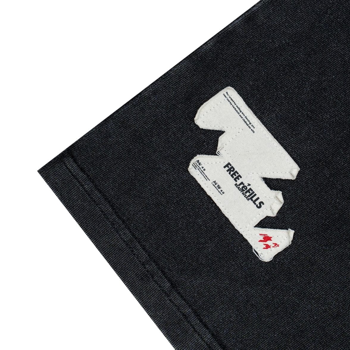 Free Refills Sacred Tee (Black Wash) FR-F25-012