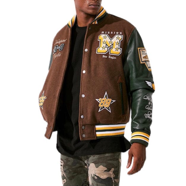 Jordan Craig Star Eagles Varsity Jacket (Misson) 91617
