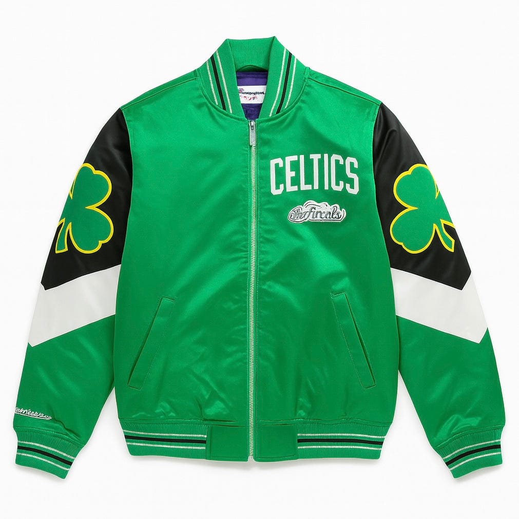 Mitchell & Ness Nba Boston Celtics Throw It Back Heavyweight Jacket (L.Green)